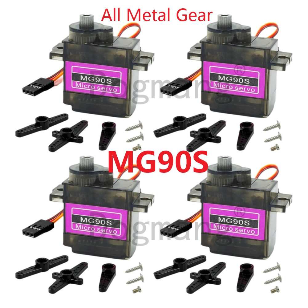 Servo Sg90 - MG90S Servo 1/2/4/10/20/50 Stuks Alle Metal