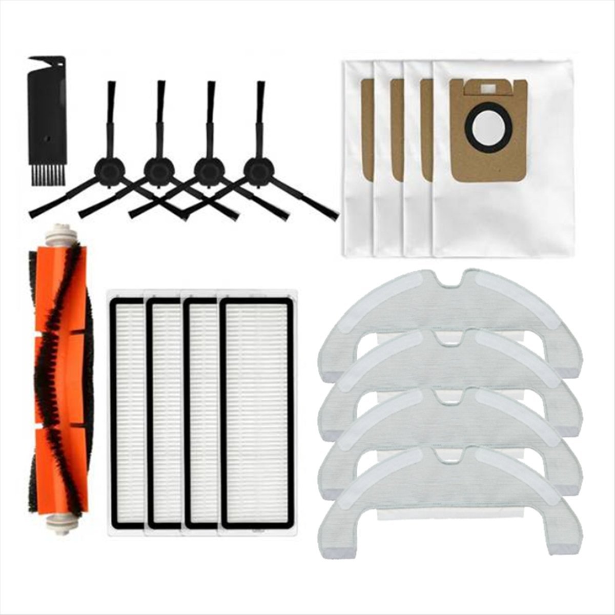Robot Kit - A03V 18-delige accessoireset voor Dreame D10S