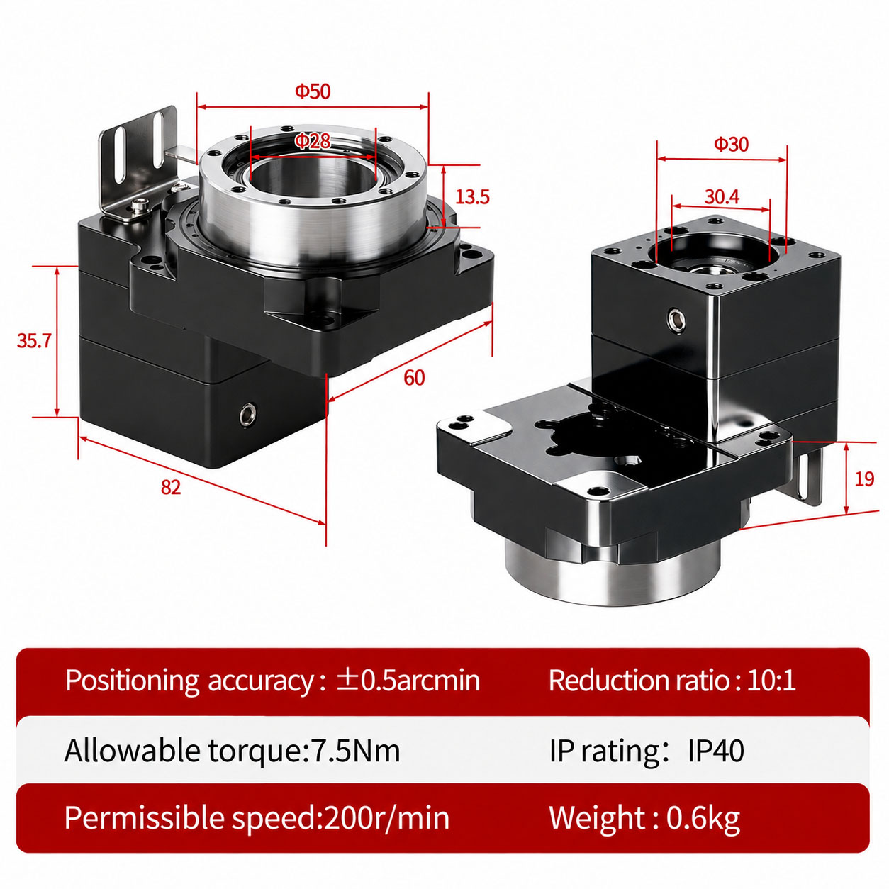 Hoogprecisie holle roterende p - Servo Pan Tilt recensie en prijs