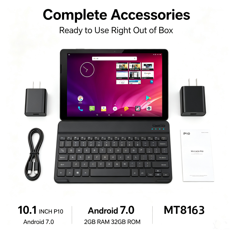 10,1 inch A1 Android 7.0 table - Microbit recensie en prijs