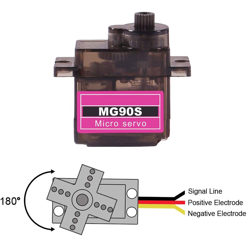 MG90S Servo 5/10/20/40 stuks V - Servo Sg90 recensie en prijs