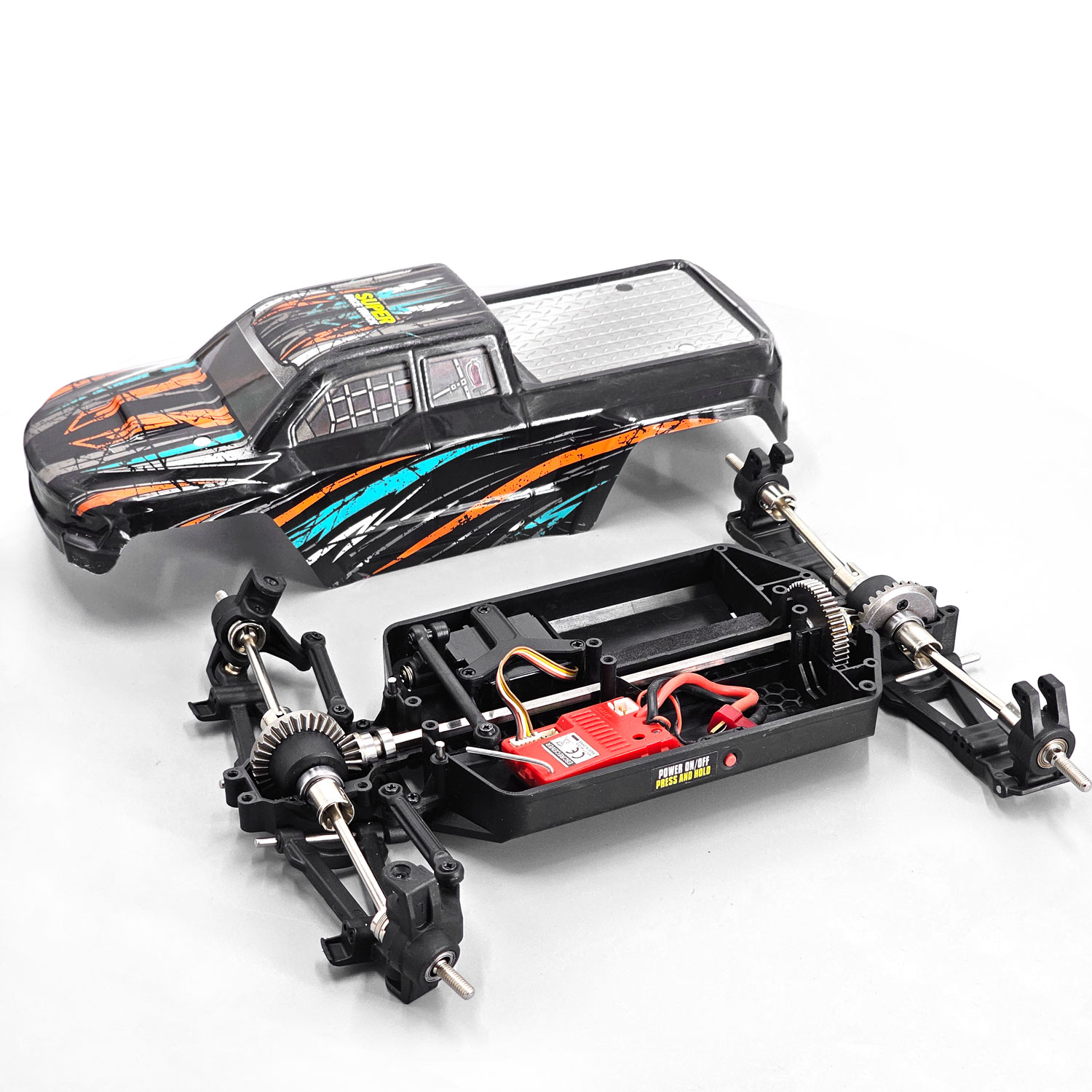 Poedermetalen transmissie-tand - Robot Car Kit recensie en prijs