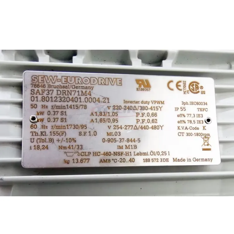 voor SEW EURODRIVE SAF37 DRN71 - Geared Motor recensie en prijs